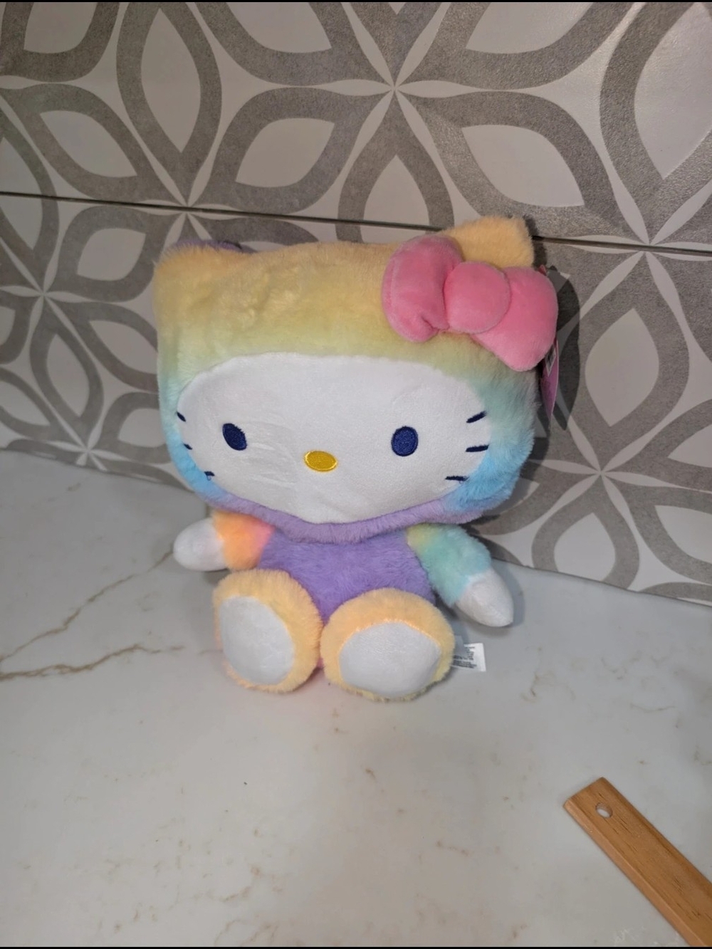 Hello kitty rainbow sherbet colors NWT